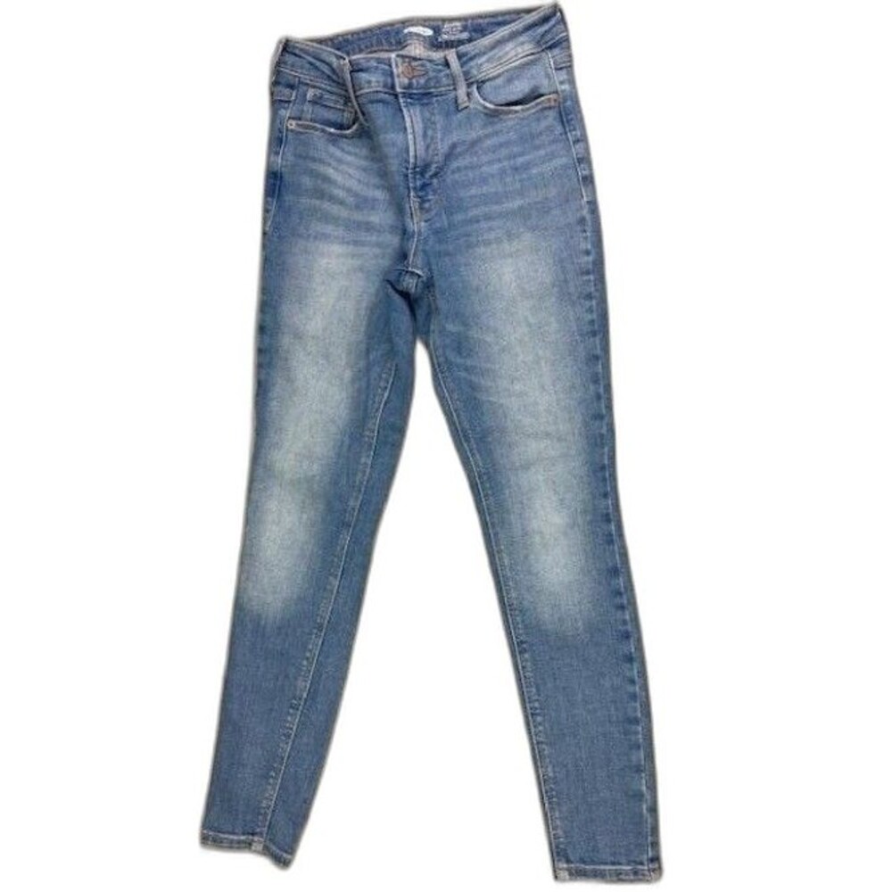 Old Navy Size 2 Short Rockstar Super Skinny High Rise Stretch Light Wash